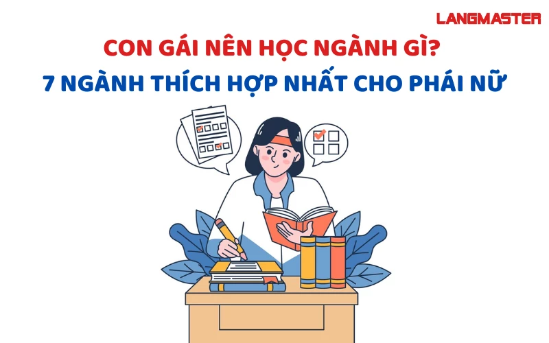CON GÁI NÊN HỌC NGÀNH GÌ? 12+ NGÀNH THÍCH HỢP NHẤT CHO PHÁI NỮ