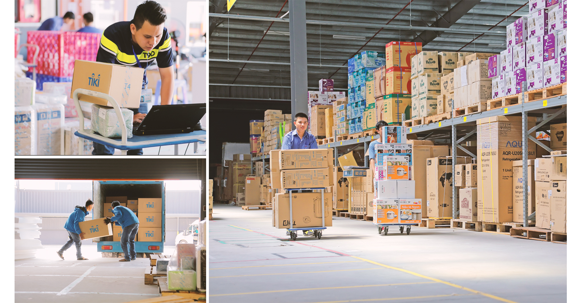 Nhân viên kho - Nhập kho: nhận hàng, kiểm đếm, đối chiếu chứng từ Nhân viên kho - Nhập kho: nhận hàng, kiểm đếm, đối chiếu chứng từ