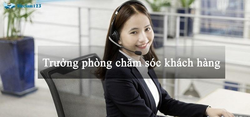 Trưởng phòng chăm sóc khách hàng là gì và cần làm những gì