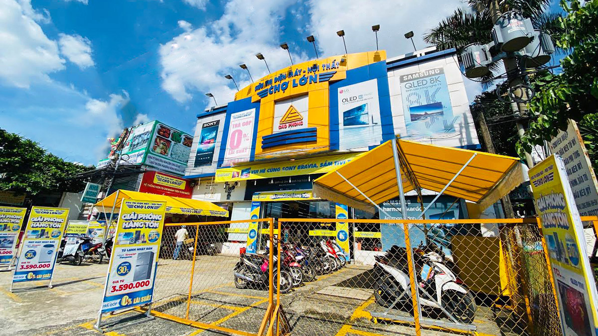 Điện máy Chợ Lớn - Hệ thống bán lẻ thiết bị điện tử và gia dụng