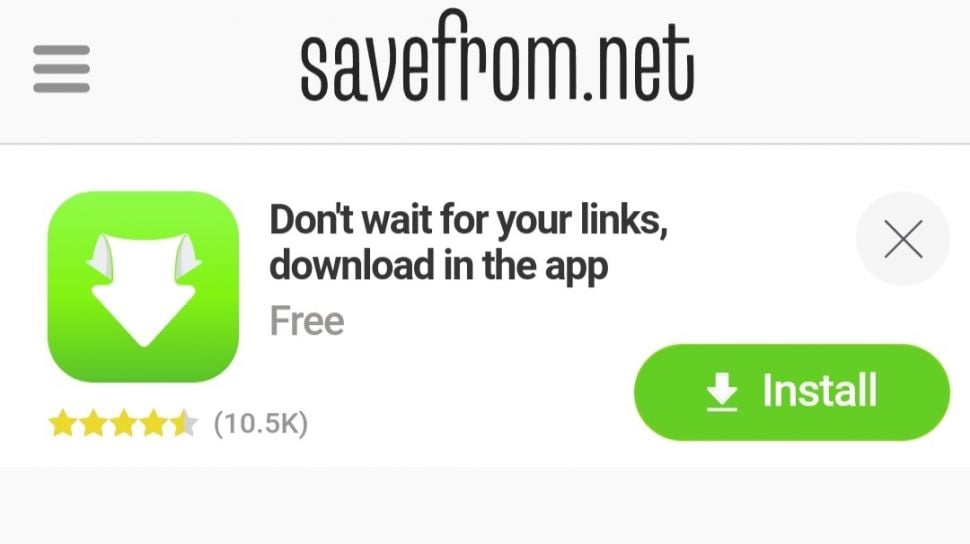 Savefrom - Công cụ tải video không đồng nghĩa với sử dụng tùy tiện