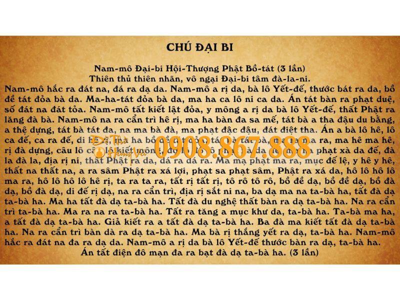 Chú Đại Bi - Không nên hiểu bài chú theo hướng mê tín