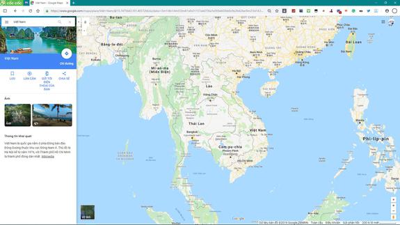 Maps - Tìm đường theo nhiều phương tiện di chuyển