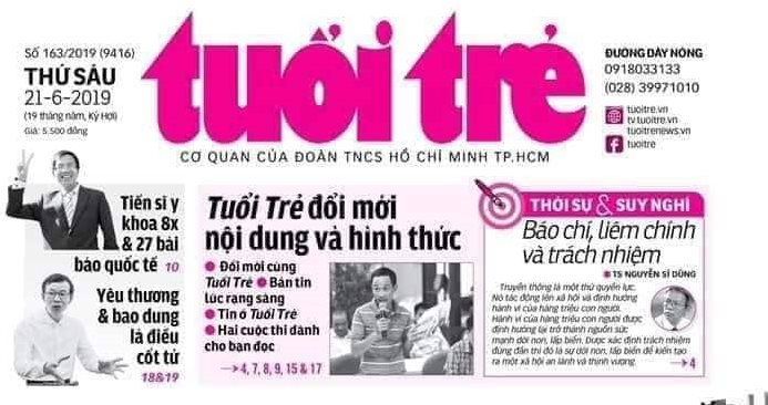 Báo Tuổi Trẻ Báo Tuổi Trẻ