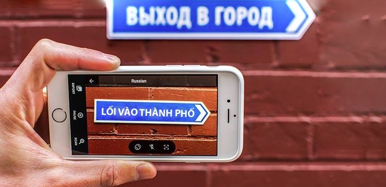 Google dịch hình ảnh - Nhận diện ngôn ngữ tự động