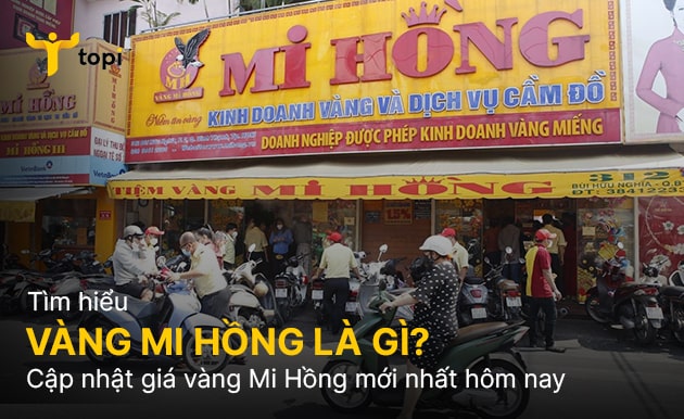 Giá vàng Mi Hồng - Phân biệt giá mua vào và giá bán ra