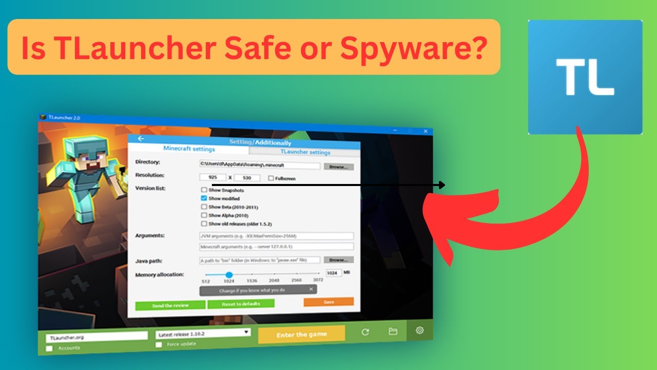 Tlauncher - Công cụ hỗ trợ khởi chạy Minecraft dễ tiếp cận