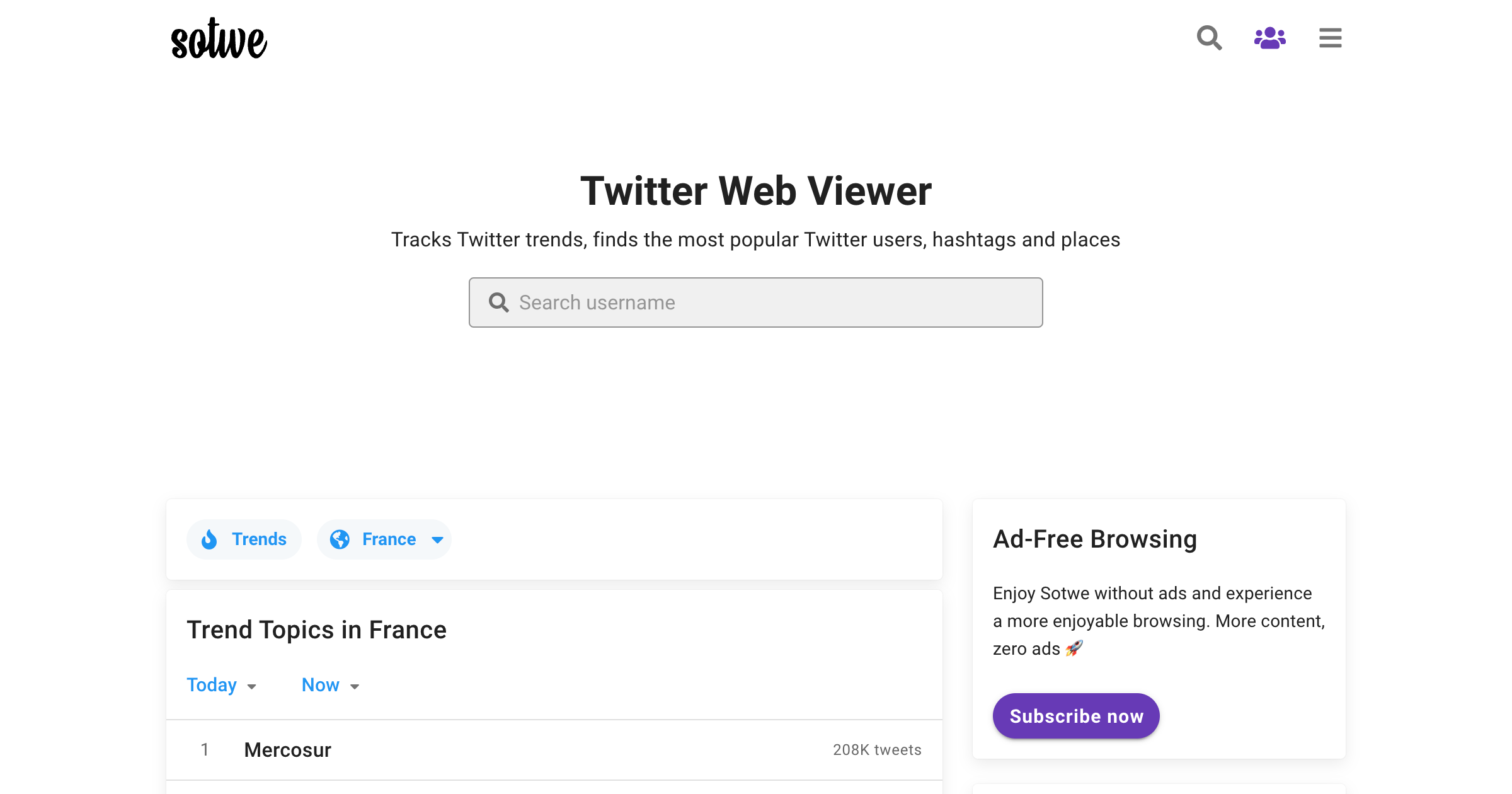 Sotwe - Vì sao nhu cầu xem Twitter không đăng nhập tăng lên?