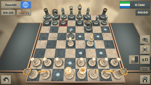 Chess - Giao diện rõ ràng, dễ tập trung khi chơi Chess - Giao diện rõ ràng, dễ tập trung khi chơi