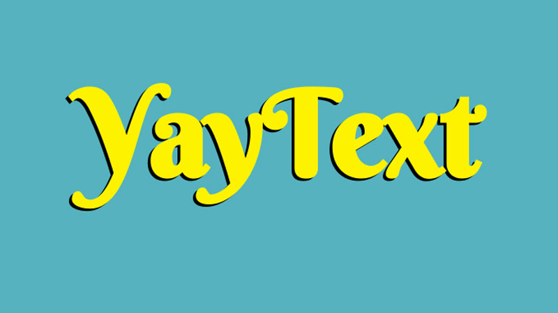 Yaytext - Tạo chữ in đậm, in nghiêng và gạch ngang Yaytext - Tạo chữ in đậm, in nghiêng và gạch ngang