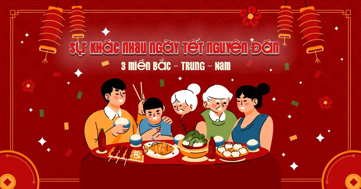 Tết Nguyên Đán - Chợ hoa, mâm cỗ và phong bao lì xì Tết Nguyên Đán - Chợ hoa, mâm cỗ và phong bao lì xì