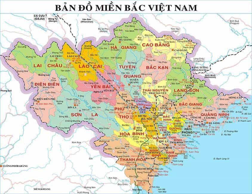 Miền Bắc - Miền Bắc gồm những tỉnh thành nào? Miền Bắc - Miền Bắc gồm những tỉnh thành nào?