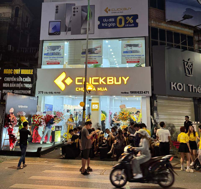 Clickbuy - Các dòng sản phẩm chủ lực tại Clickbuy