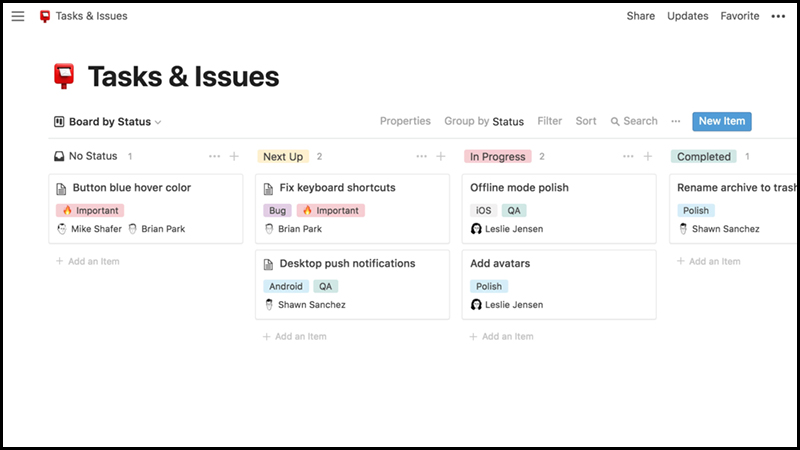 Notion - Template miễn phí phong phú Notion - Template miễn phí phong phú