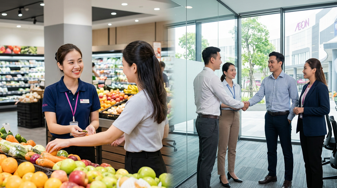 aeon mall tuyển dụng