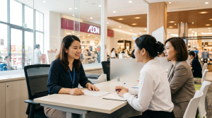 Aeon Mall tuyển dụng: Việc làm khối siêu thị, văn phòng với chế độ Nhật Bản
