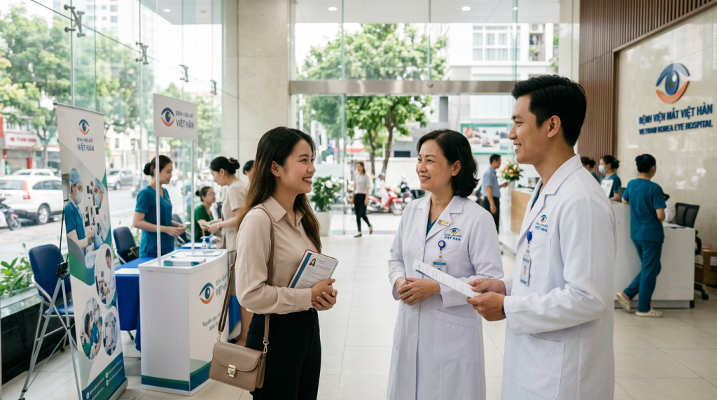 Bệnh viện Mắt Việt Hàn tuyển dụng: Đãi ngộ y tế hàng đầu, làm tại TPHCM