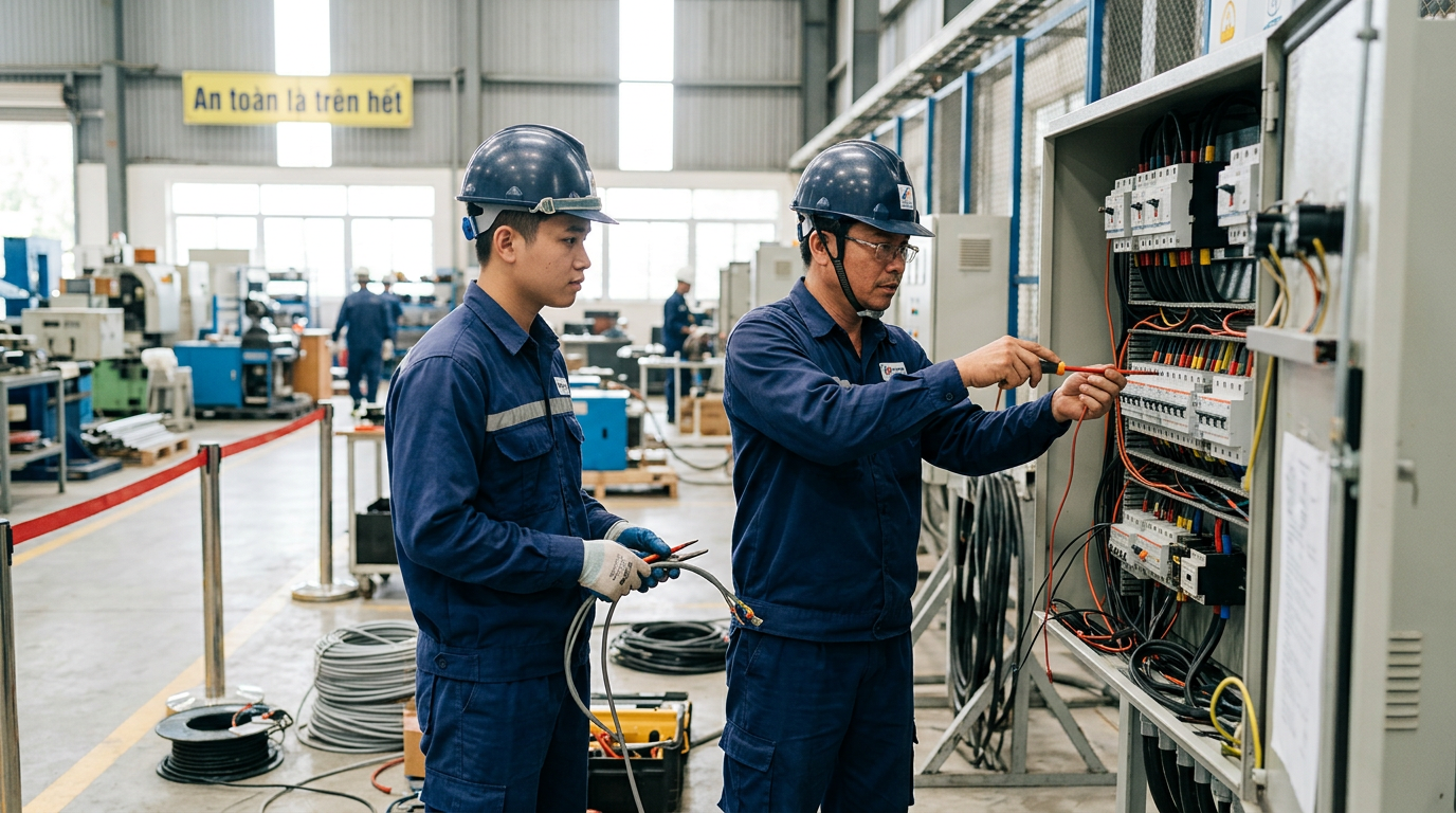 tuyển dụng thợ điện