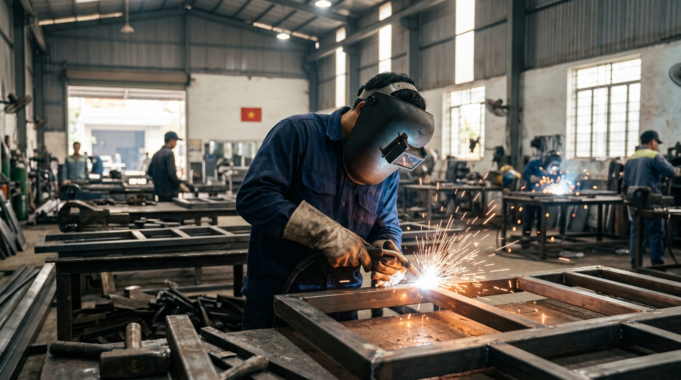 cần tuyển gấp thợ hàn