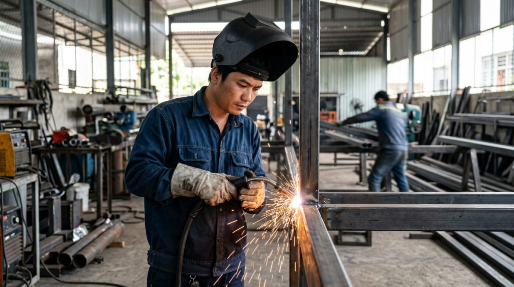 Cần tuyển gấp thợ hàn: Lương trả theo ngày/tuần, hỗ trợ chỗ ở