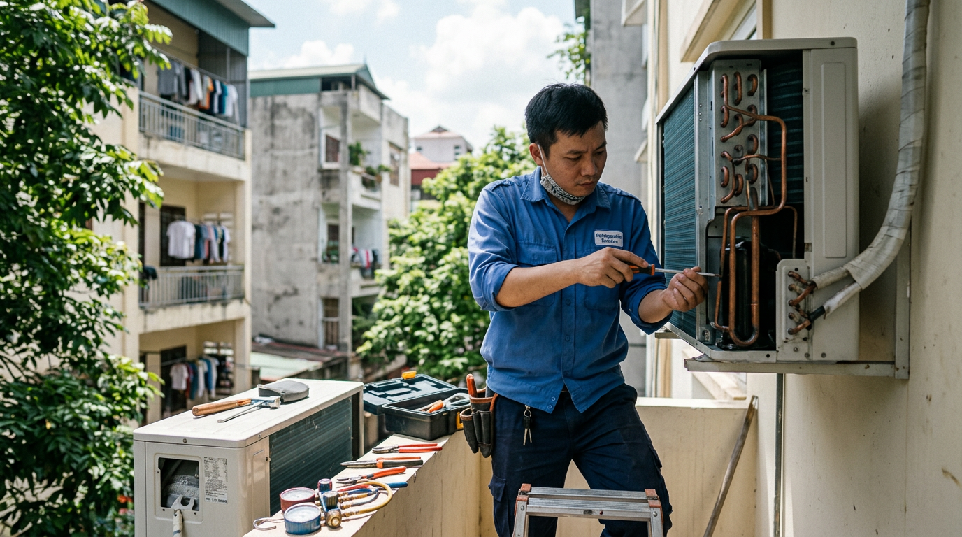 tuyển thợ điện lạnh