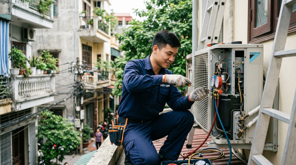 Cần tuyển thợ điện lạnh: Thu nhập ổn định, việc làm quanh năm