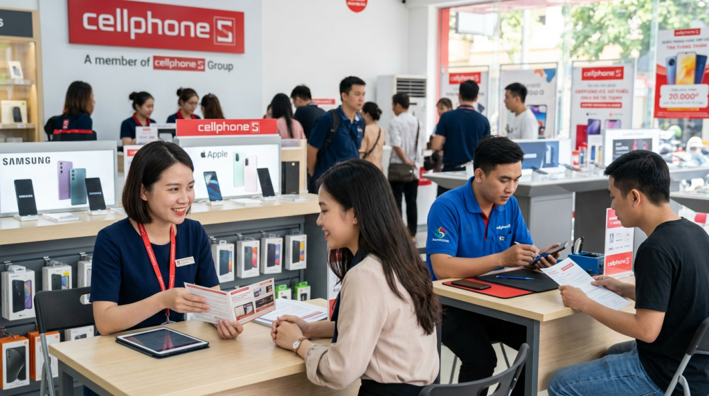 CellphoneS tuyển dụng: Nhân viên tư vấn, kỹ thuật với chế độ cực xịn