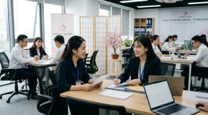 Công ty Haruno Sakura tuyển dụng: Môi trường văn hóa Nhật Bản, phúc lợi cao