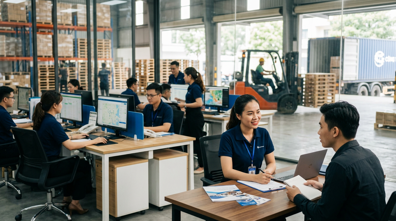 công ty tnhh vận tải và tiếp vận toàn cầu