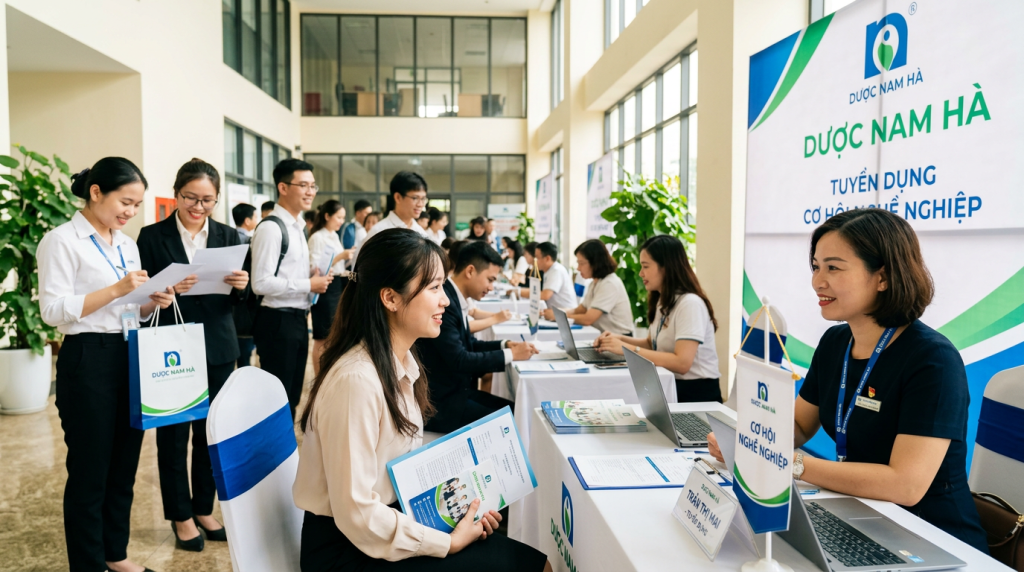 Dược Nam Hà tuyển dụng: Cơ hội làm việc tại công ty dược phẩm uy tín lâu năm