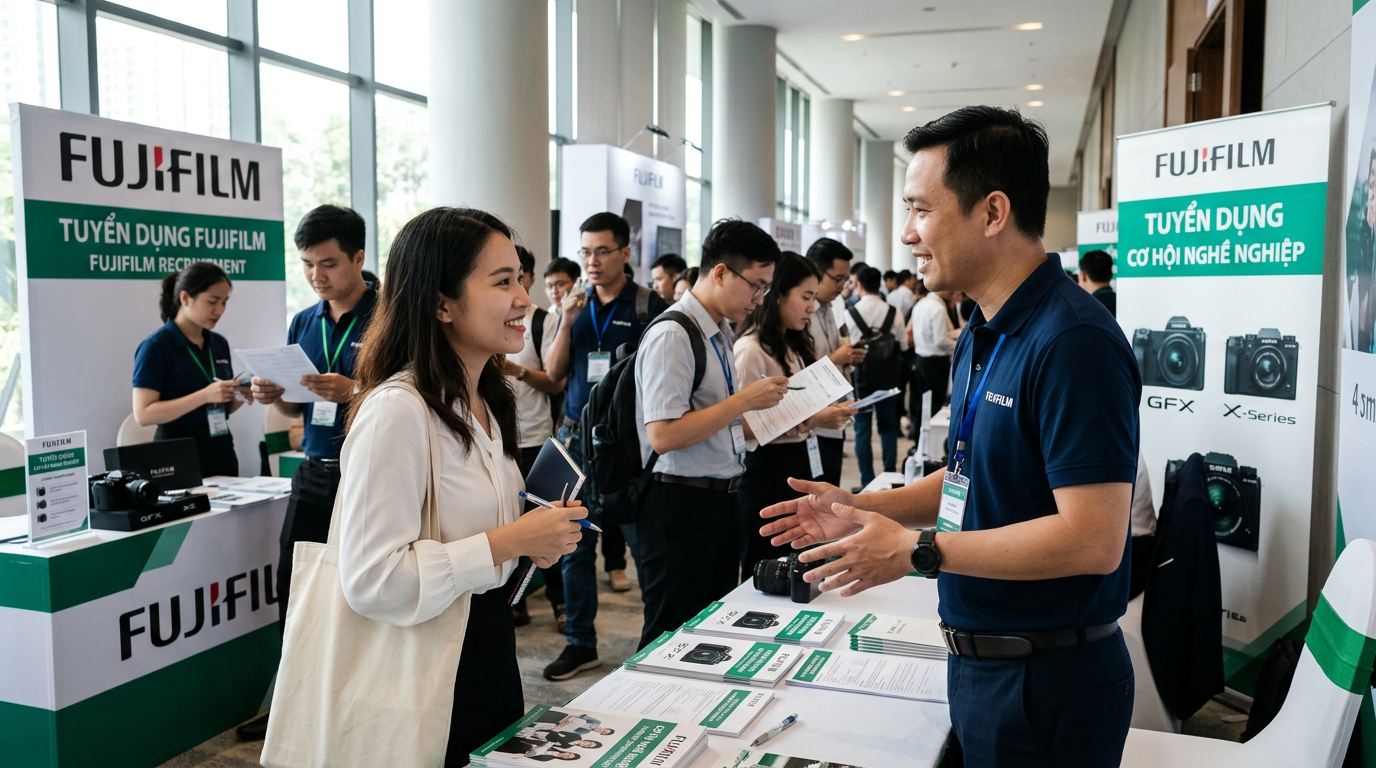fujifilm tuyển dụng,việc làm,tuyển