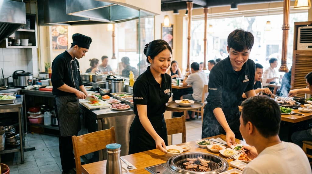 gogi house tuyển dụng