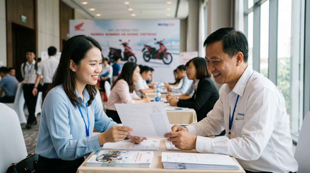 Honda Việt Nam tuyển dụng: Cơ hội việc làm tại tập đoàn xe máy số 1
