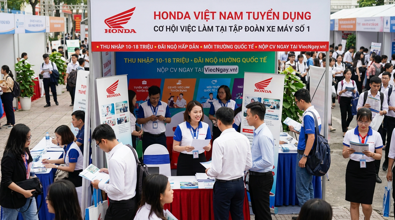 honda việt nam tuyển dụng