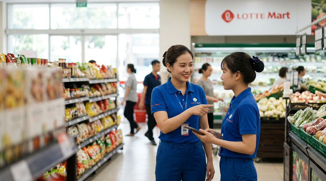 lotte mart tuyển dụng