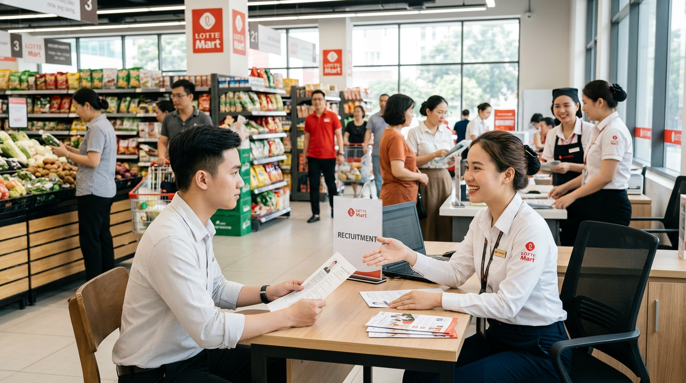lotte mart tuyển dụng