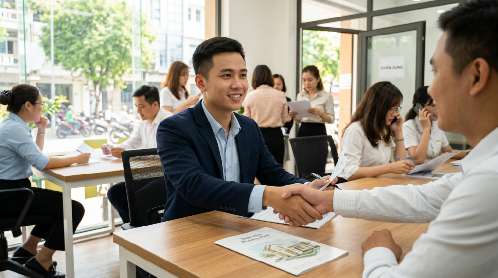 Ngôi Nhà Phương Nam tuyển dụng chuyên viên BĐS: Hoa hồng cực khủng, data có sẵn