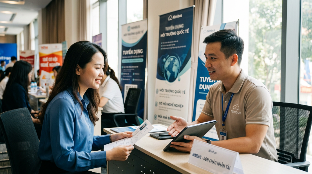 Nimbus tuyển dụng: Gia nhập môi trường làm việc chuẩn quốc tế ngay hôm nay