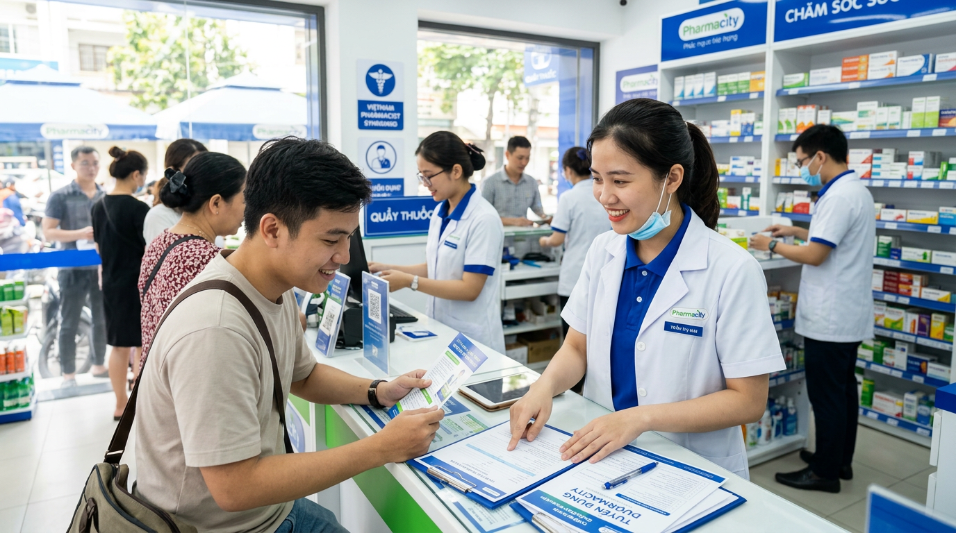 pharmacity tuyển dụng