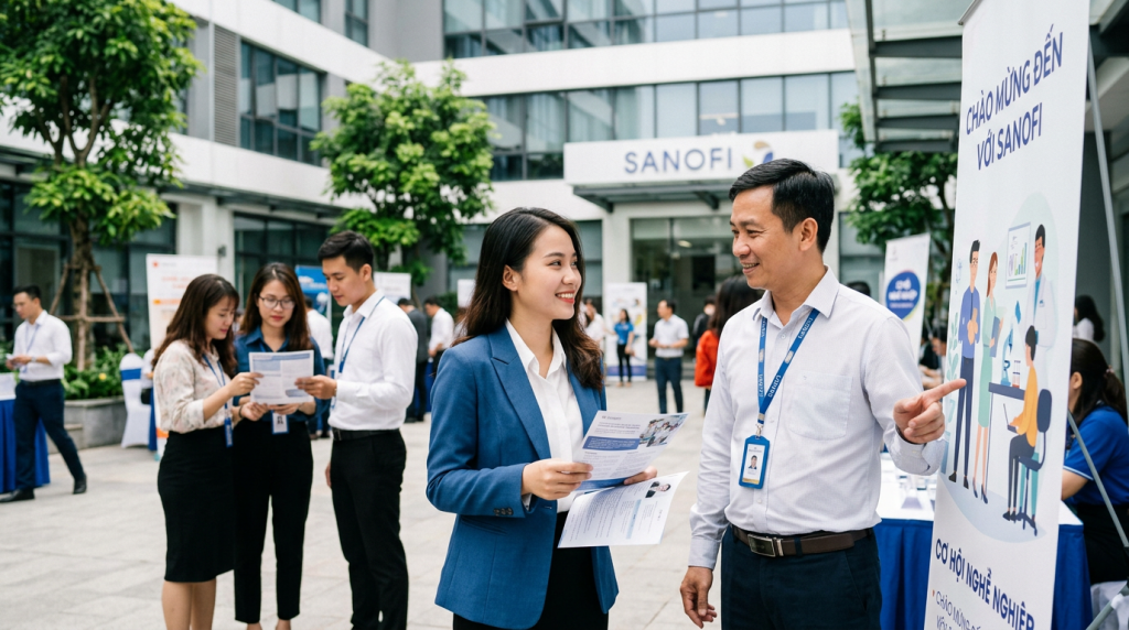 Sanofi tuyển dụng: Cơ hội làm việc tại tập đoàn dược phẩm hàng đầu