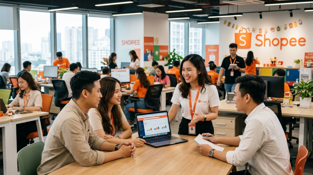 Shopee tuyển dụng: Trải nghiệm môi trường E-commerce năng động nhất