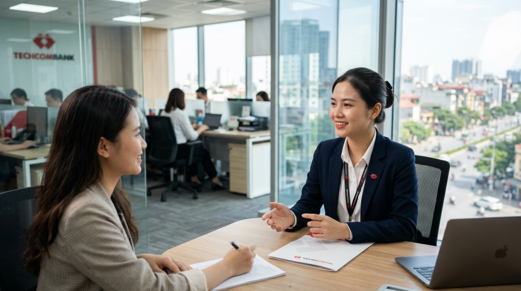 Techcombank tuyển dụng Hà Nội: Cơ hội phát triển sự nghiệp ngân hàng