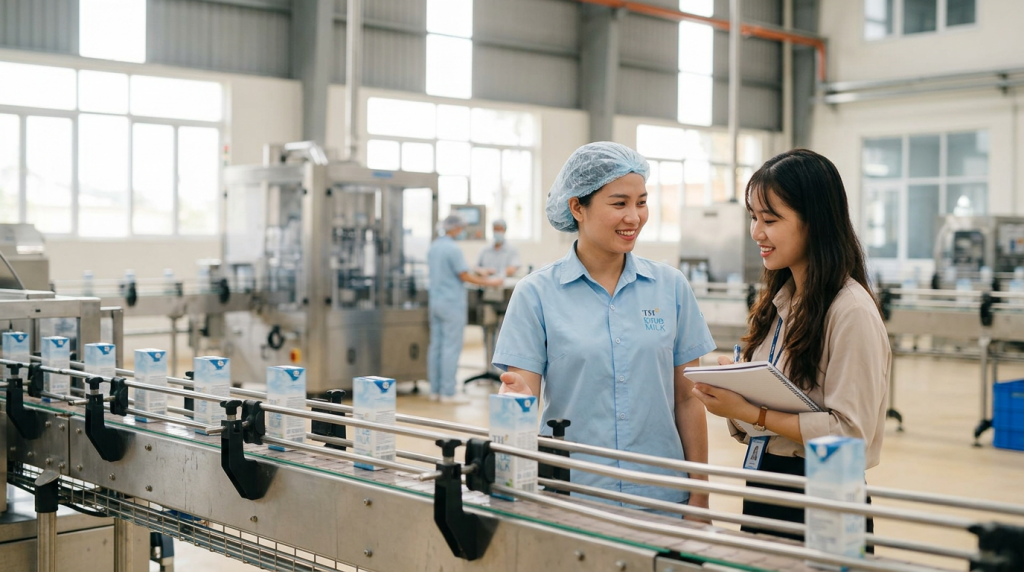 TH True Milk tuyển dụng: Cơ hội việc làm tại trang trại và nhà máy lớn