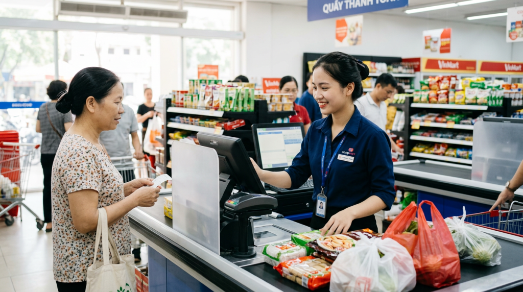 Cơ Hội Vàng: Tuyển Dụng Nhân Viên Thu Ngân Siêu Thị - Đi Làm Ngay, Thu Nhập Hấp Dẫn!