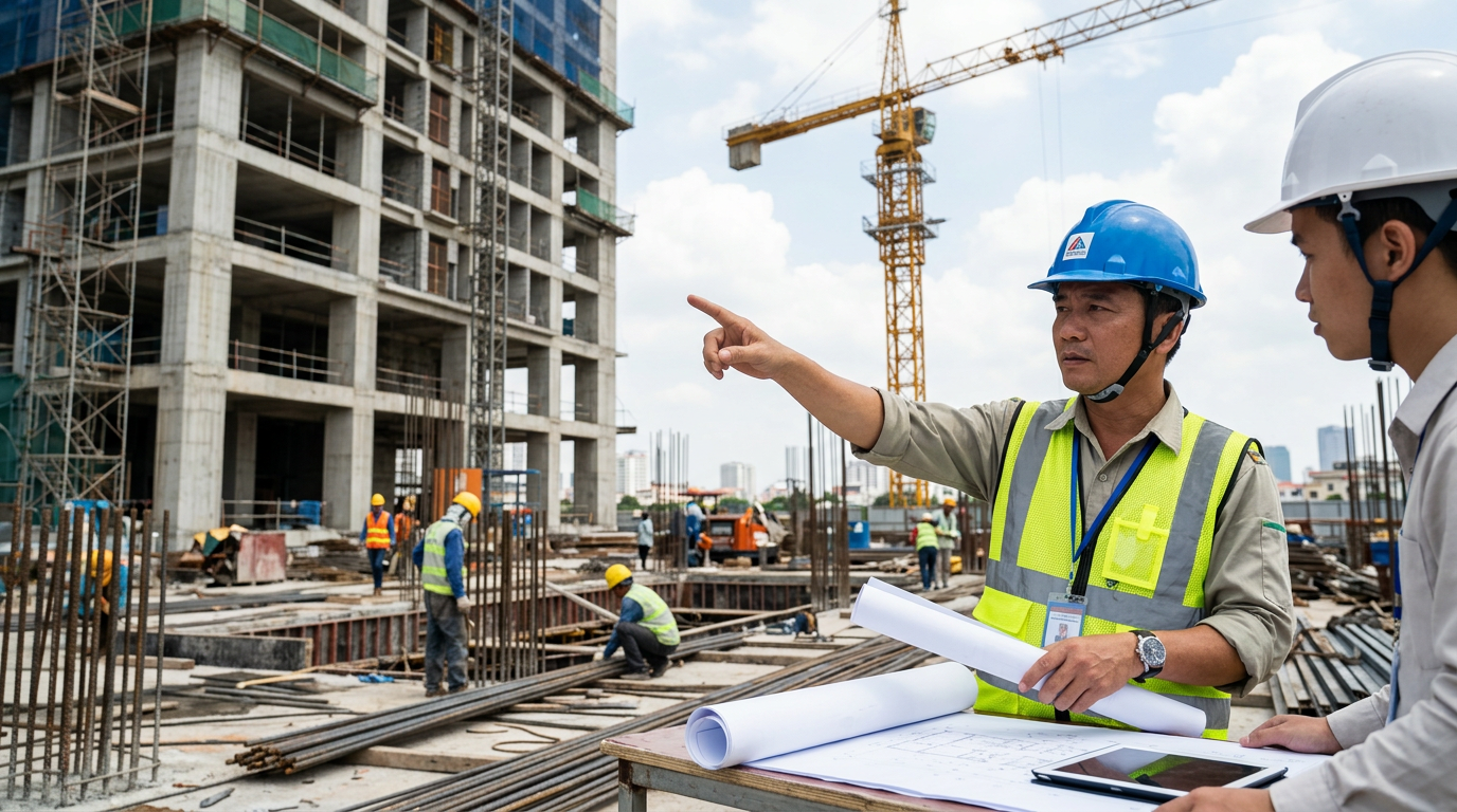 tìm việc chỉ huy trưởng công trình