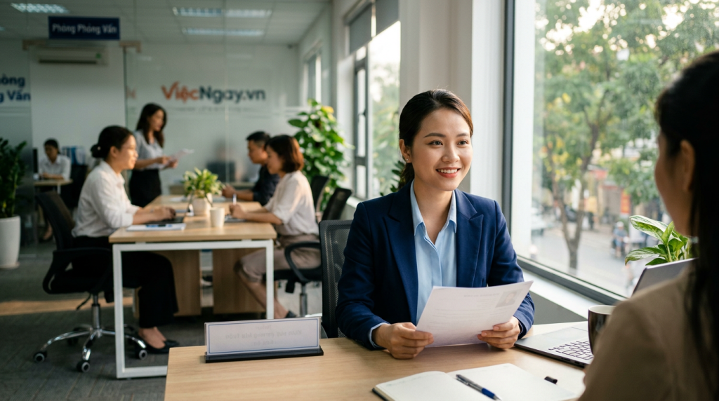 Tìm việc làm Hành chính nhân sự: Việc làm văn phòng ổn định, lương tốt
