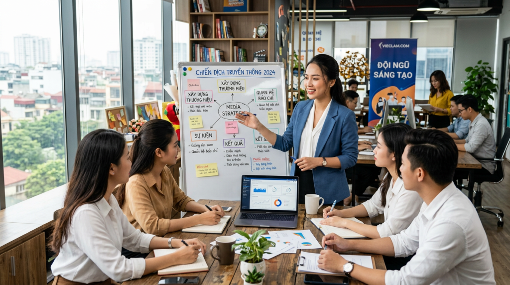 Tuyển Chuyên viên PR (Quan hệ công chúng): Ngân sách lớn, môi trường sáng tạo