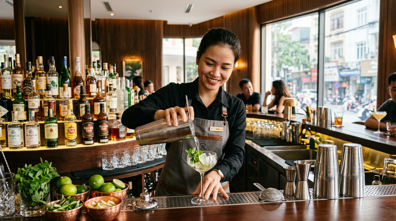 tuyển dụng bartender
