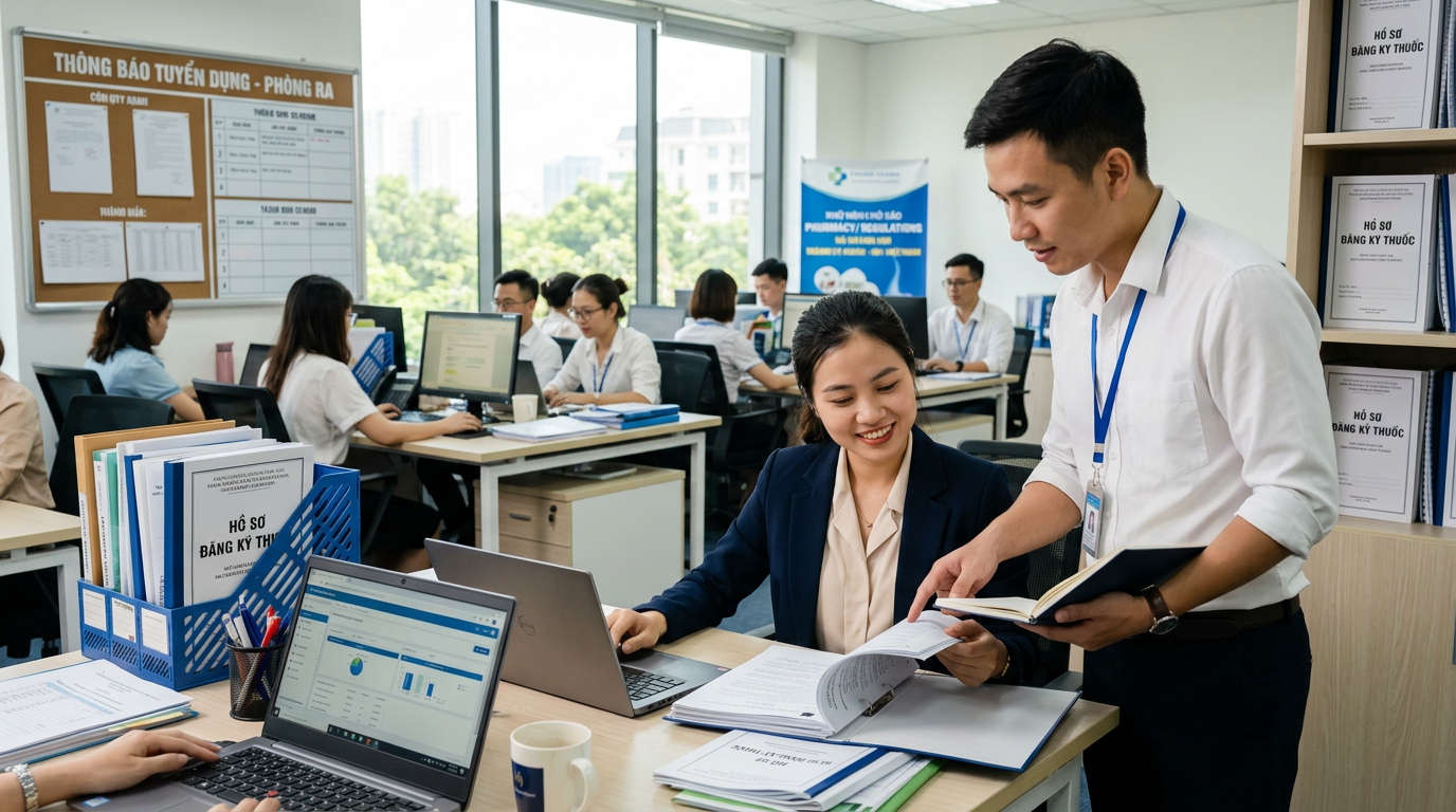 tuyển dụng đăng ký thuốc