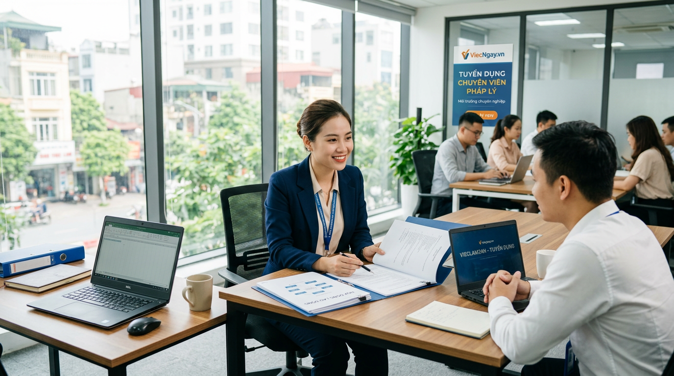 tuyển dụng chuyên viên pháp lý